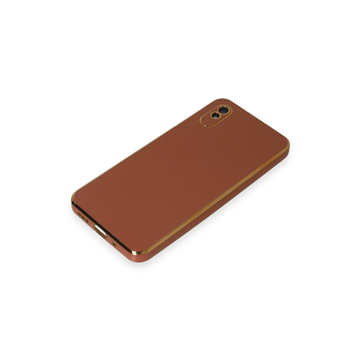 Xiaomi Redmi 9a Kılıf Volet Silikon - Kırmızı görsel 4