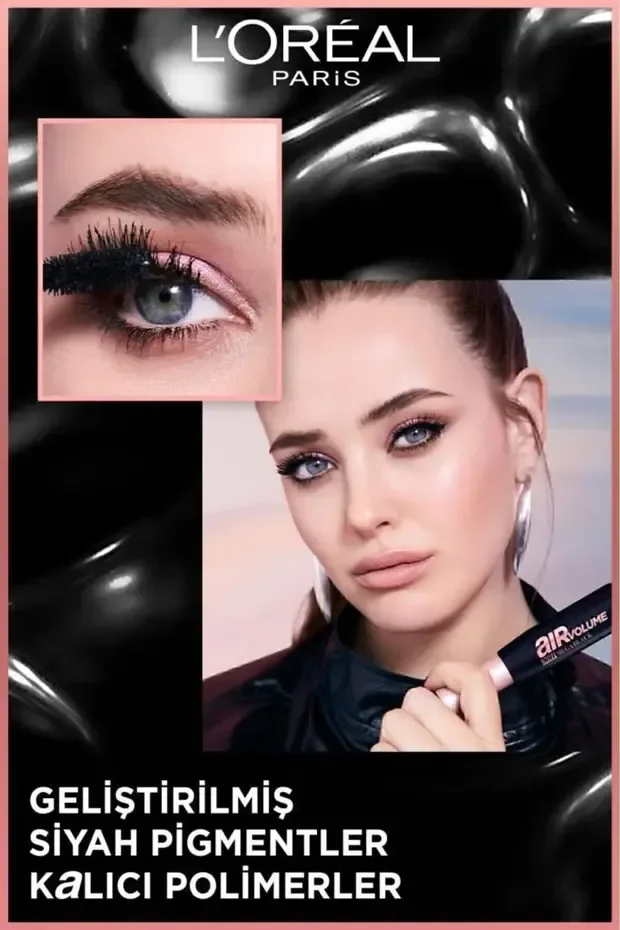 L'Oreal Air Mega Black Hacim Veren Maskara görsel 4