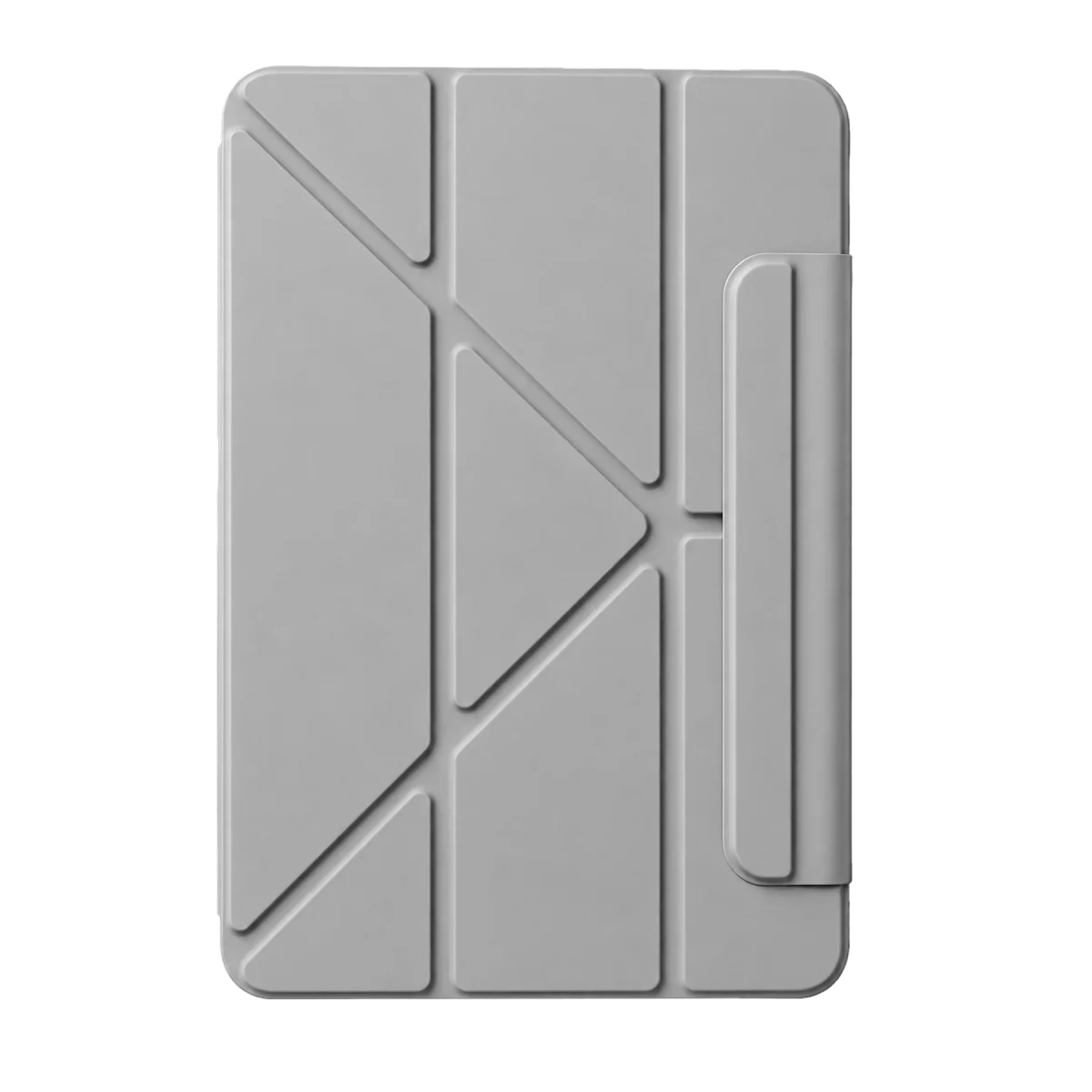 Apple iPad 2025 10.9 10.Nesil (A16) Edz Manyetik Standlı Tablet Kılıfı - Gri
