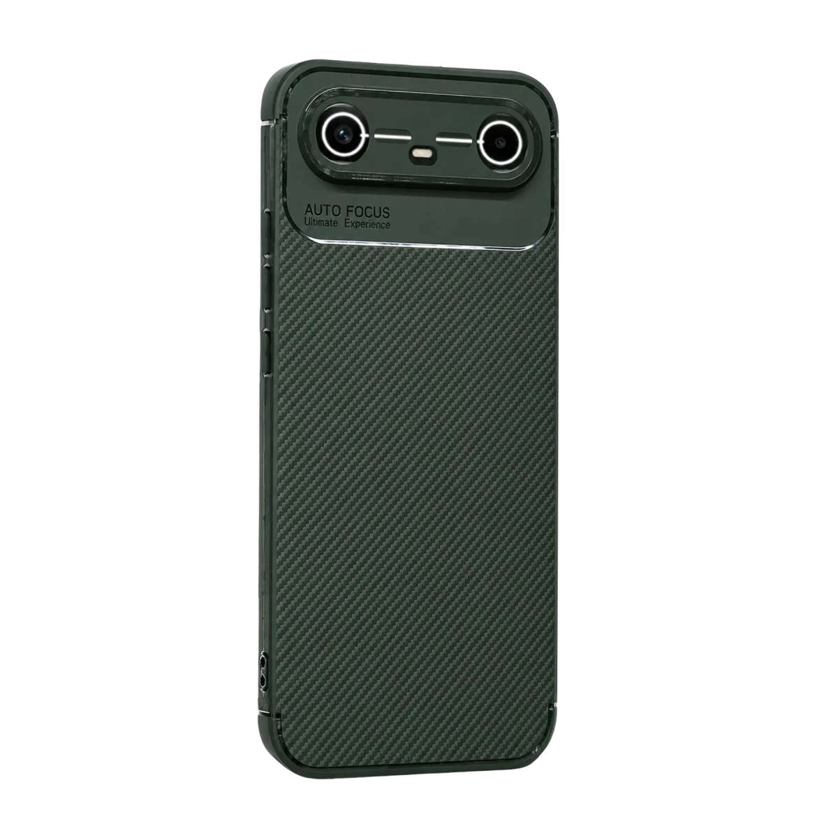 Tecno Spark Slim 5G Auto Focus Karbon Kapak - Koyu Yeşil görsel 3