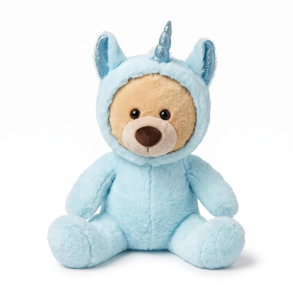 PL62916 40 CM BOYNUZLU AYI PELUŞ OYUNCAK (adet fiyatıdır) görsel 3