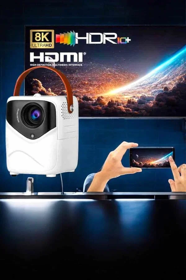 Taşınabilir Android Projeksiyon Wifi Destekli 4K Multimedia Tabanlı Ev Ve Ofis Tipi görsel 5