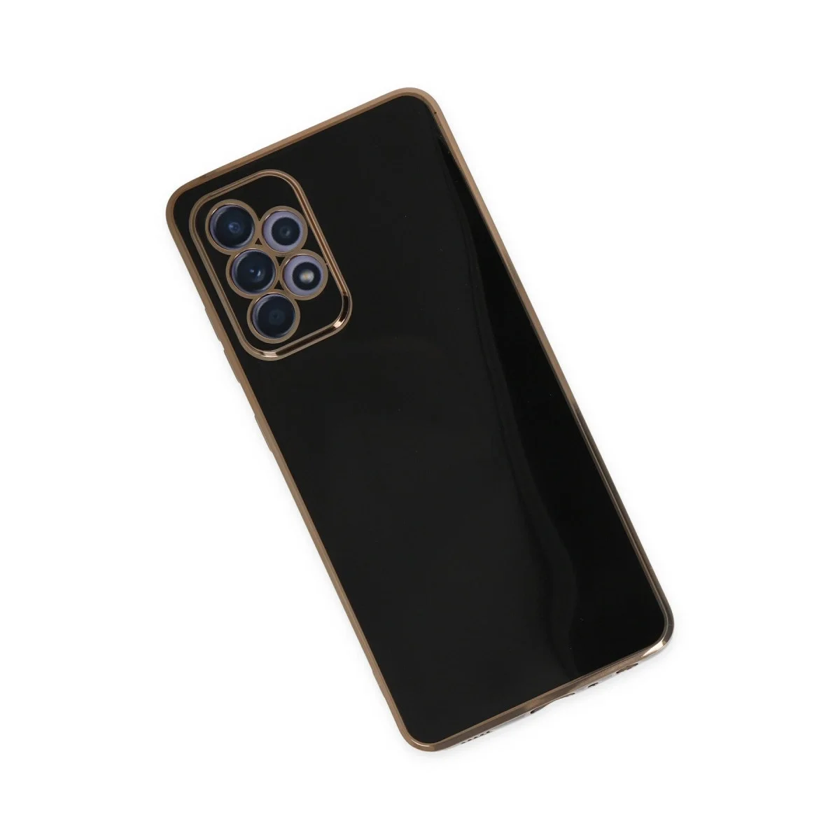 Samsung Galaxy A32 Kılıf Volet Silikon - Siyah görsel 2