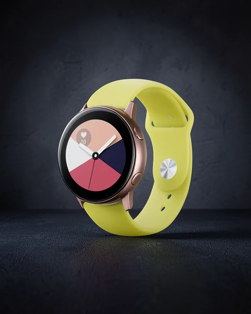 Watch 22mm Klasik Kordon - Sarı