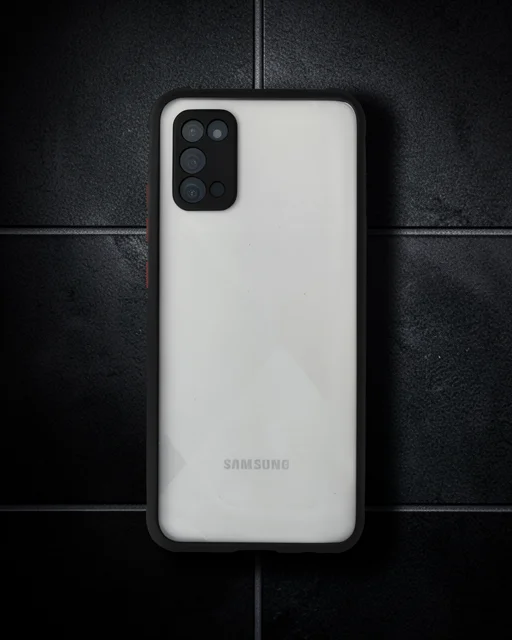 Samsung Galaxy A02s Kılıf Miami Şeffaf Silikon - Siyah
