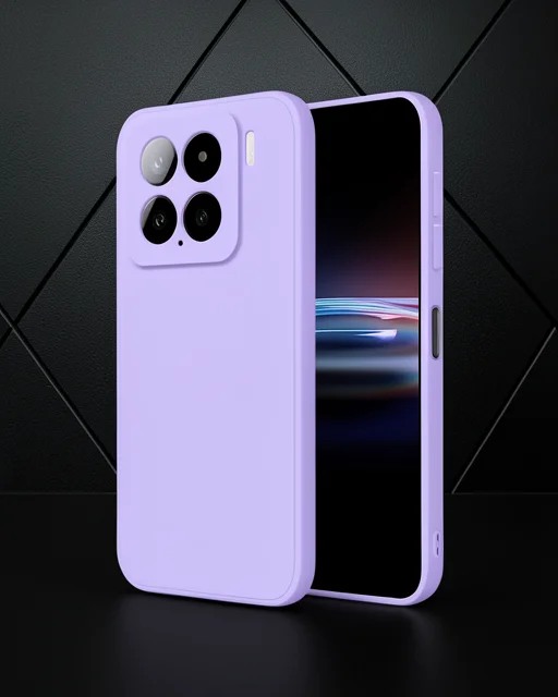 Xiaomi Mi 15 Kılıf Nano İçi Kadife Silikon - Lila