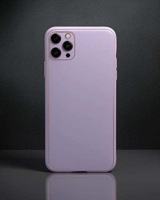 Apple İphone 11 Pro Max Kılıf Coco Deri Silikon Kapak - Lila