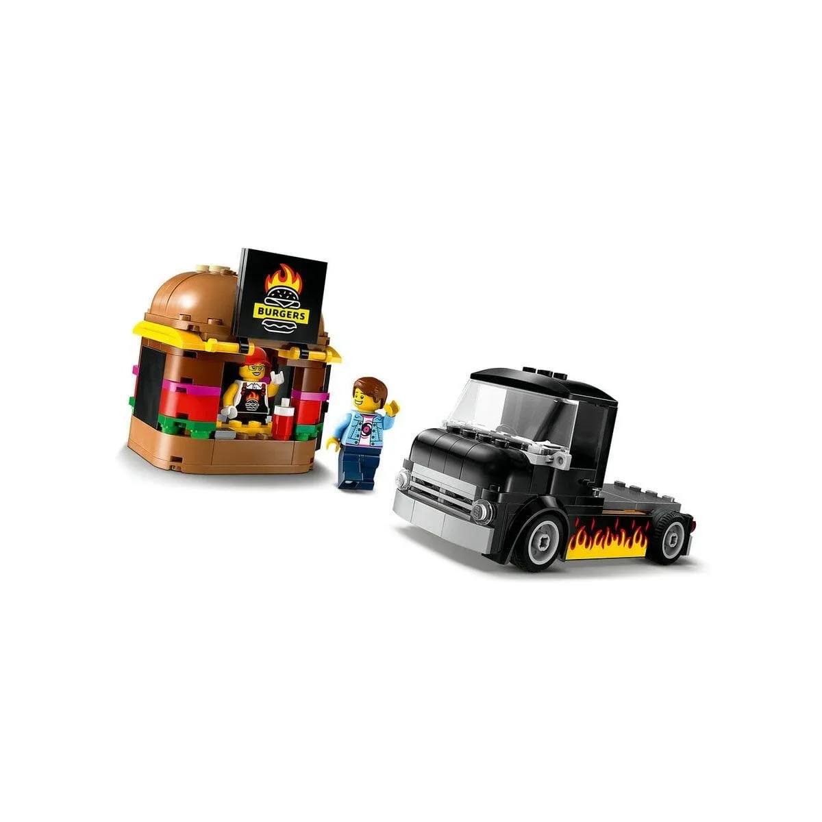 60404 LEGO® City Hamburger Kamyonu 194 parça +5 yaş görsel 4