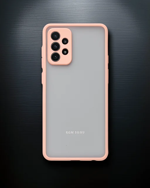 Samsung Galaxy A52 Kılıf Montreal Silikon Kapak - Pembe