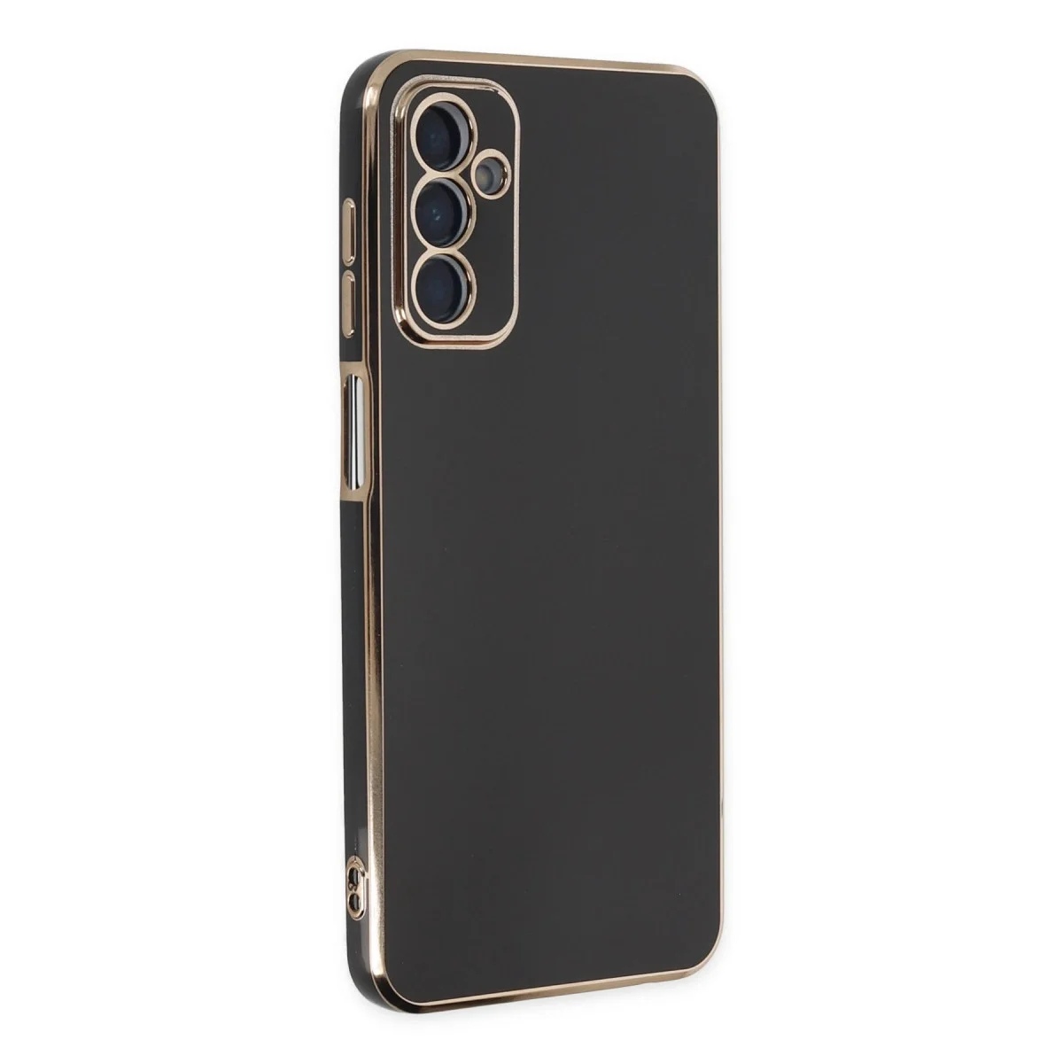 Samsung Galaxy M23 Kılıf Volet Silikon - Siyah görsel 2