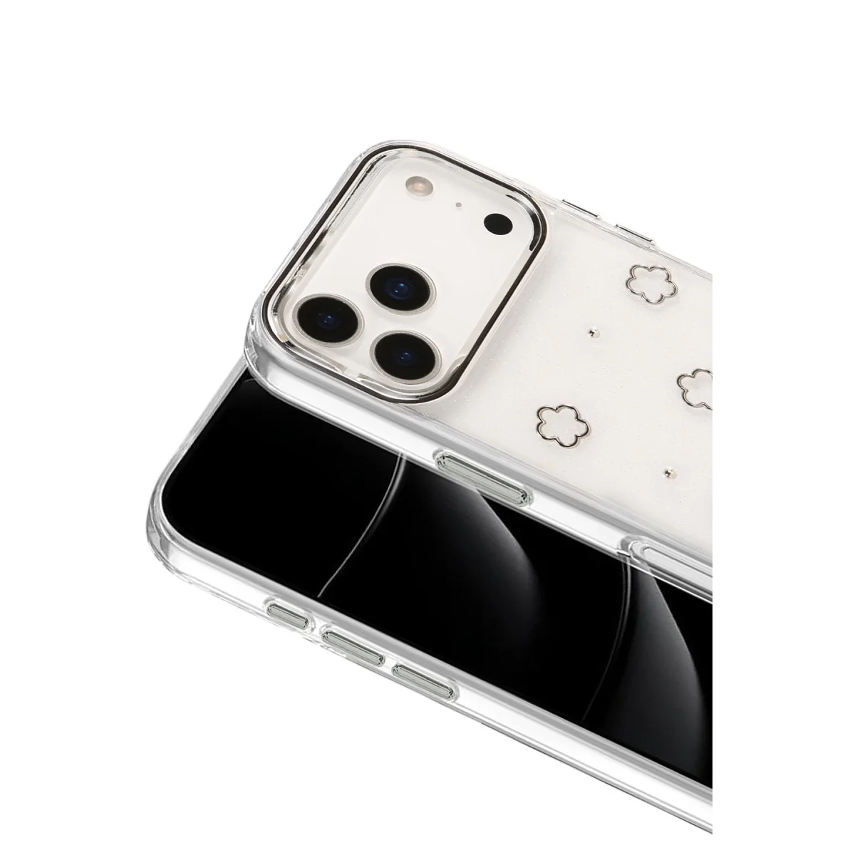 Apple İphone 17 Pro Fiyonk Desenli Kapak - Desen 2 görsel 2