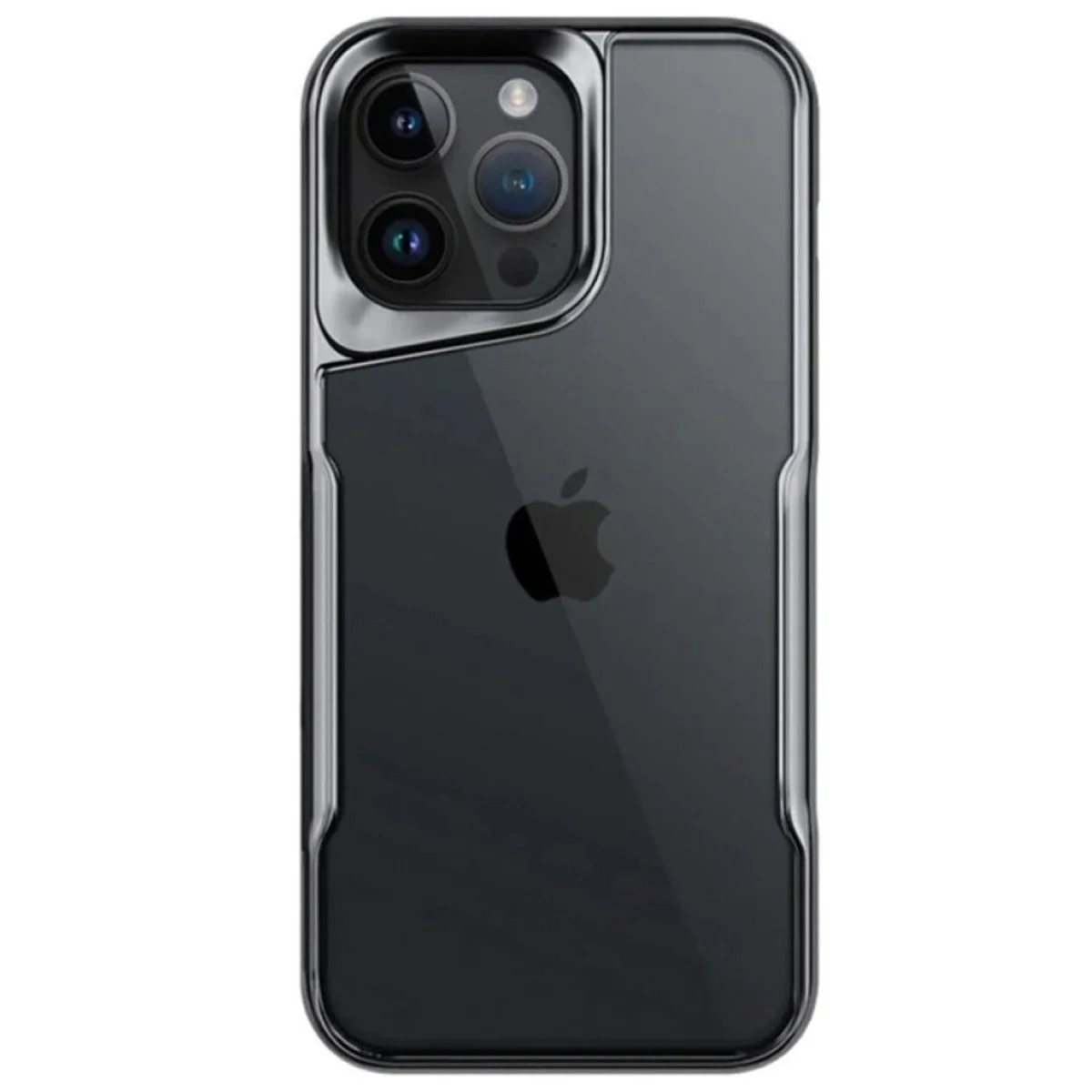 Apple İphone 14 Pro Max Kılıf Boyi Silikon Kapak - Titan Gri
