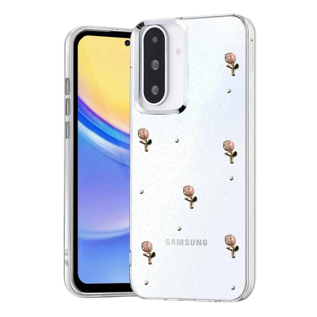 Samsung Galaxy A26 Fiyonk Desenli Kapak - Desen 6