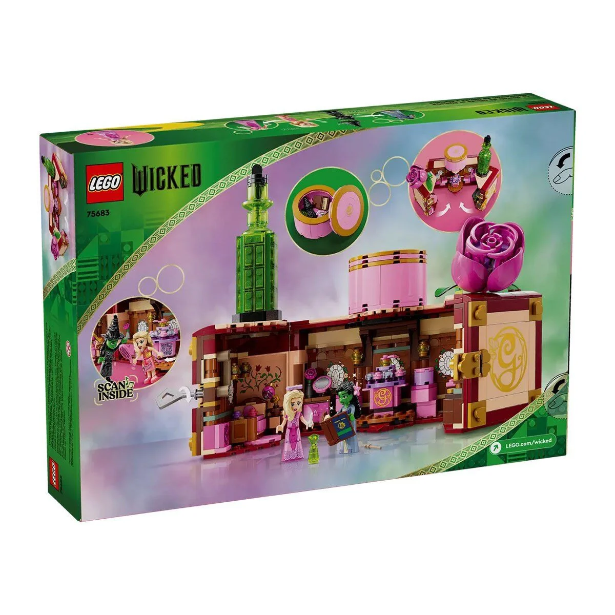 75683 Lego Wicked - Elphaba ve Glindanın Yurdu 740 parça +8 yaş görsel 5