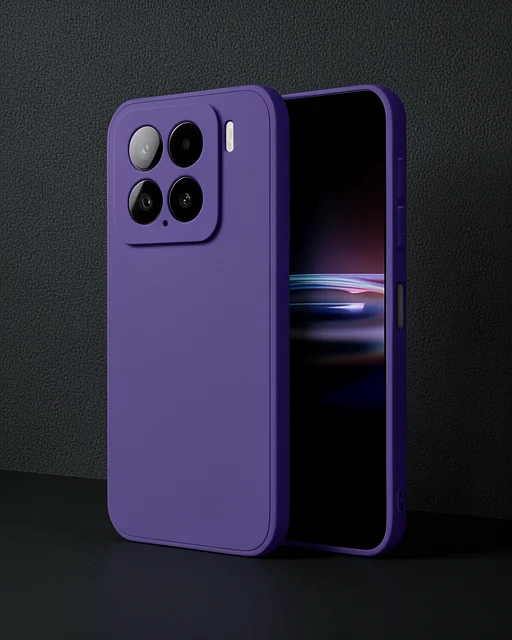 Xiaomi Mi 15 Kılıf Nano İçi Kadife Silikon - Mor