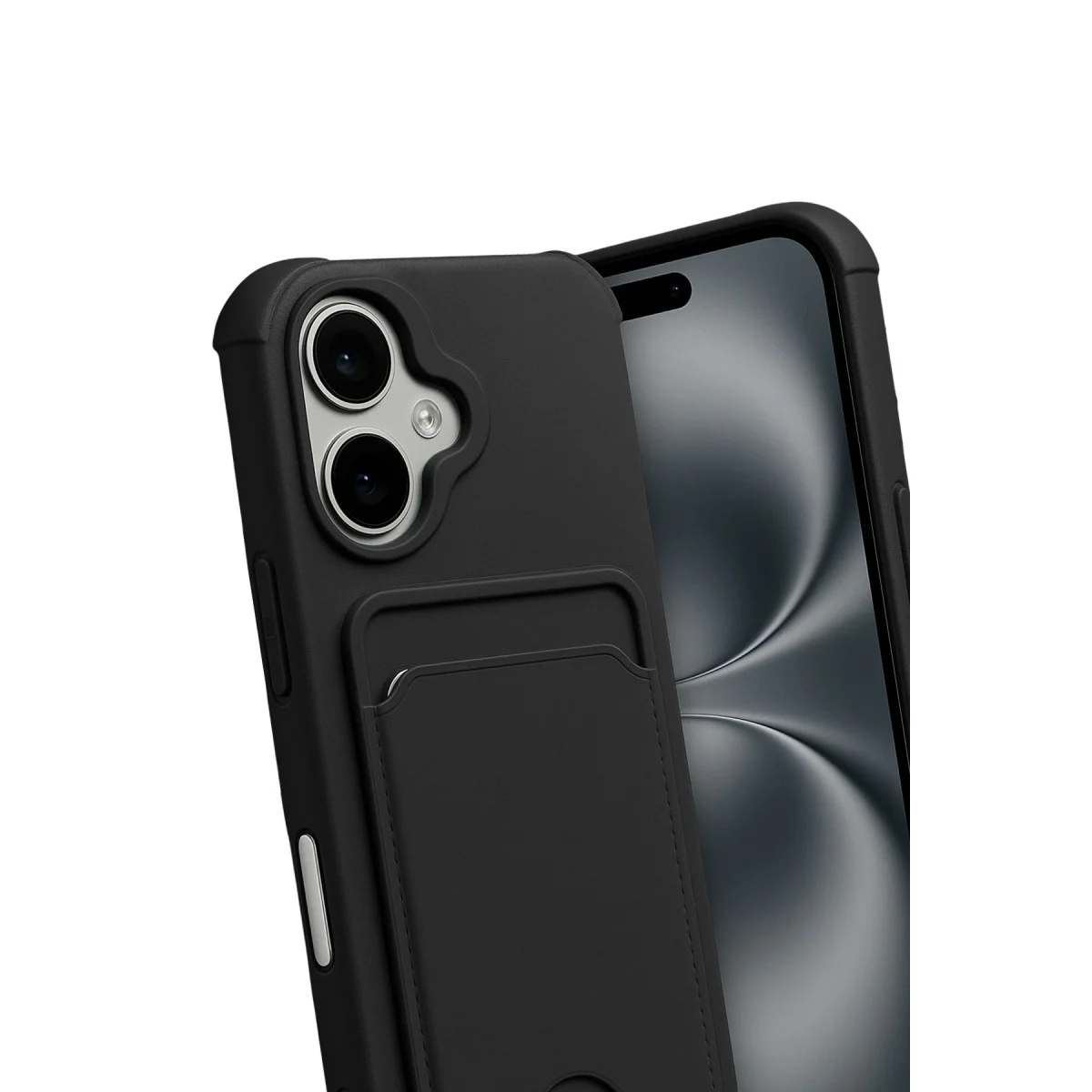 Apple İphone 17 Kelvin Kartvizitli Silikon - Siyah görsel 3