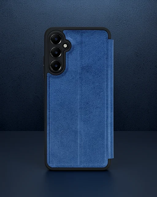 Samsung Galaxy A25 5g Kılıf Flip Cover - Lacivert