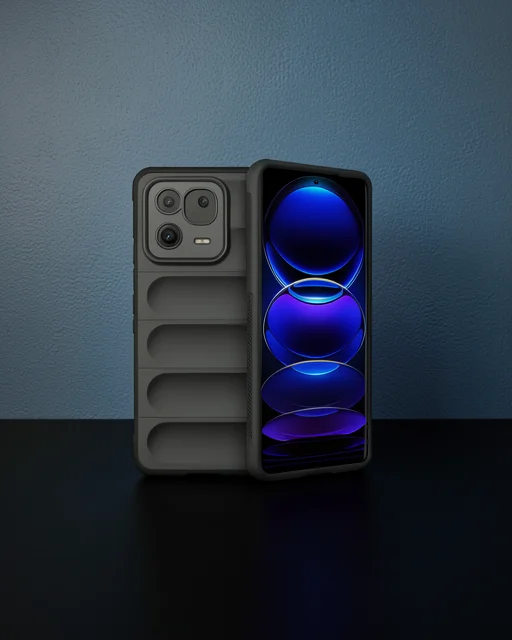 Xiaomi Mi 13 Pro Kılıf Optimum Silikon - Siyah