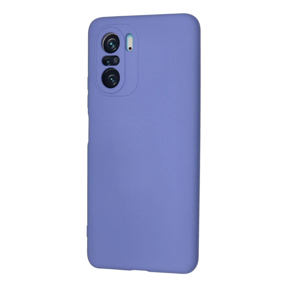 Xiaomi Poco F3 Kılıf Nano İçi Kadife Silikon - Lila görsel 3