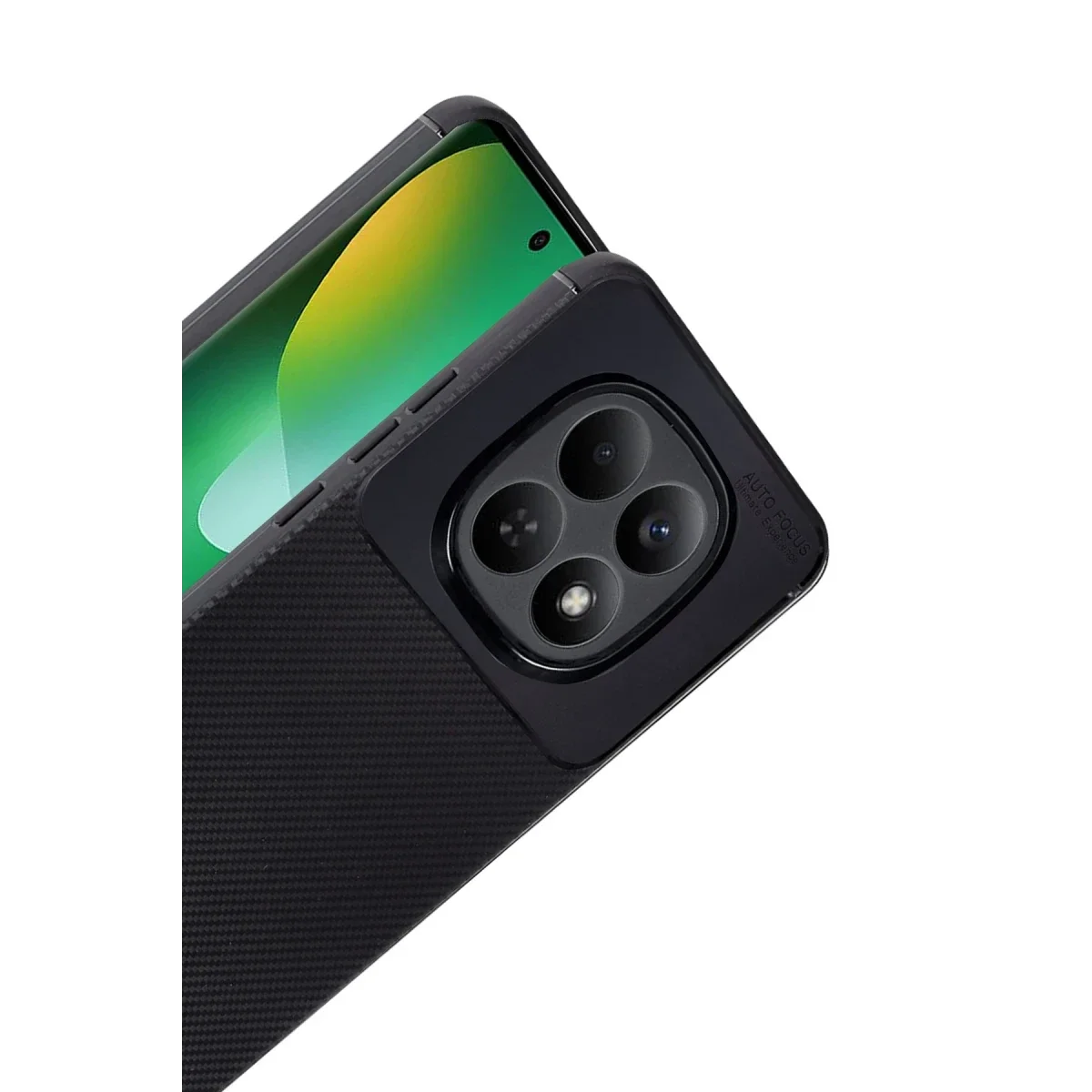 Xiaomi Redmi Note 15 Pro 4G Auto Focus Karbon Kapak - Siyah görsel 4