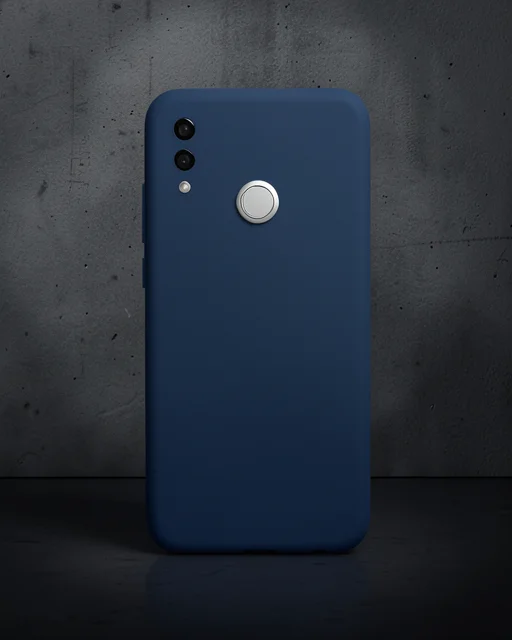 Huawei P Smart 2019 Kılıf Nano İçi Kadife Silikon - Lacivert