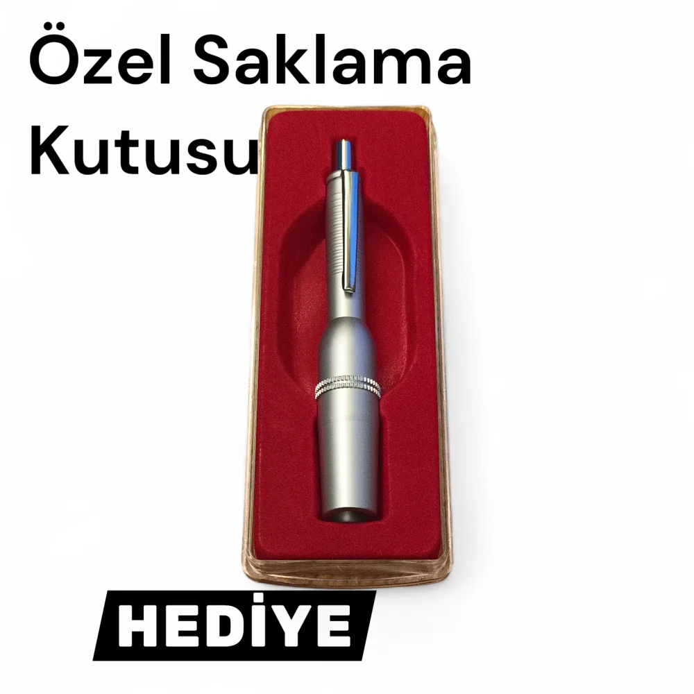 3 Uçlu Metal - İğne Ucu Ayarlamalı Hacamat Kalemi – Profesyonel ve Hijyenik görsel 5