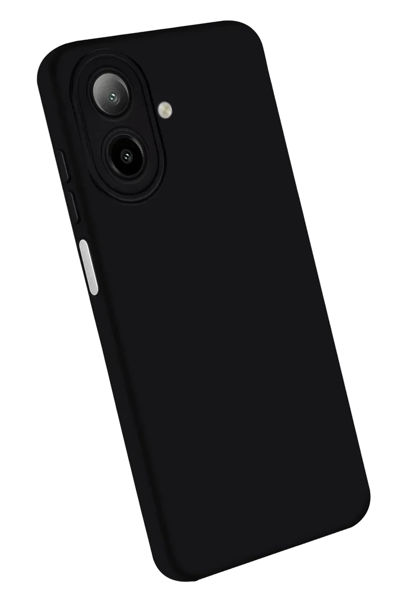 Samsung Galaxy A07 4G First Silikon - Siyah görsel 3