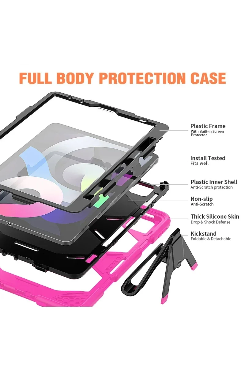 Apple iPad Pro 11 (2020) Kılıf Griffin Tablet Kapak - Pembe görsel 3