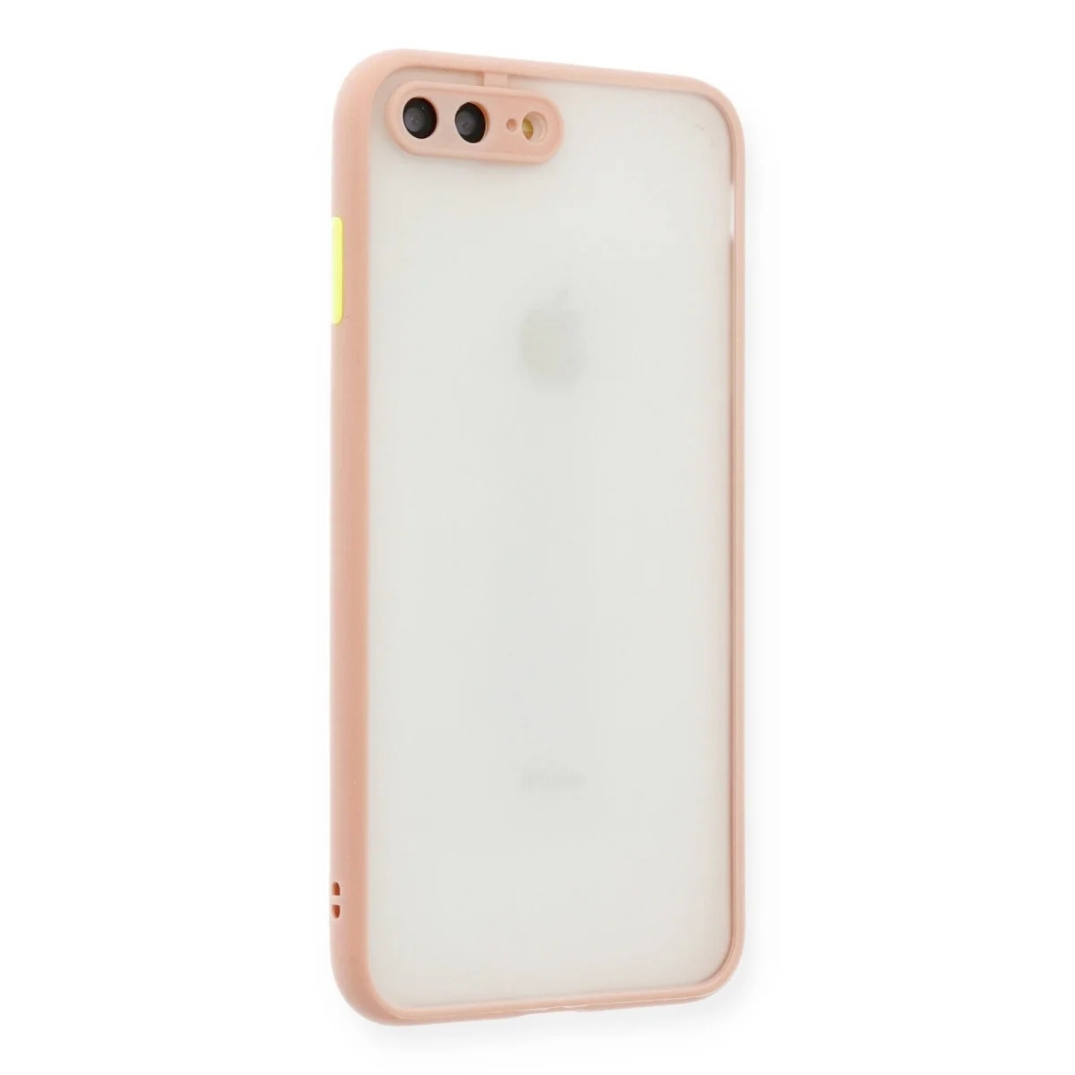 Apple İphone 7 Plus Kılıf Montreal Silikon Kapak - Pembe görsel 2