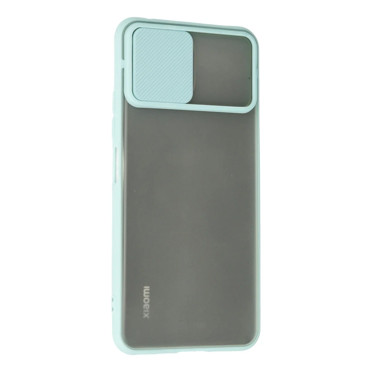 Xiaomi Mi 11 Lite Kılıf Palm Buzlu Kamera Sürgülü Silikon - Turkuaz görsel 3