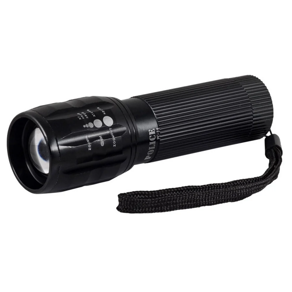PC-14 Pilli Mini El Feneri Zoomlu Cep Tipi Güçlü LED