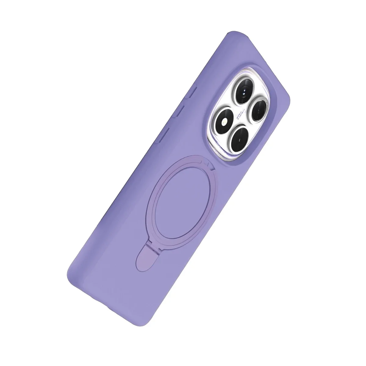 Xiaomi Redmi Note 14 Pro 4G Regal Magsafe Standlı Kapak - Lila görsel 5