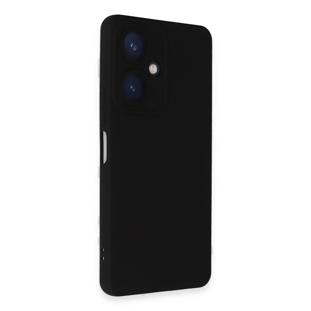 Vivo Y27 Kılıf Nano İçi Kadife Silikon - Siyah görsel 2