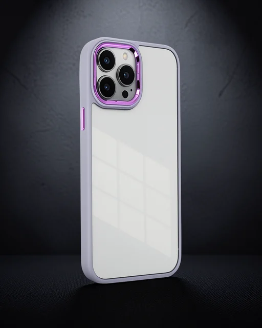 Apple İphone 13 Pro Kılıf Dora Kapak - Lila