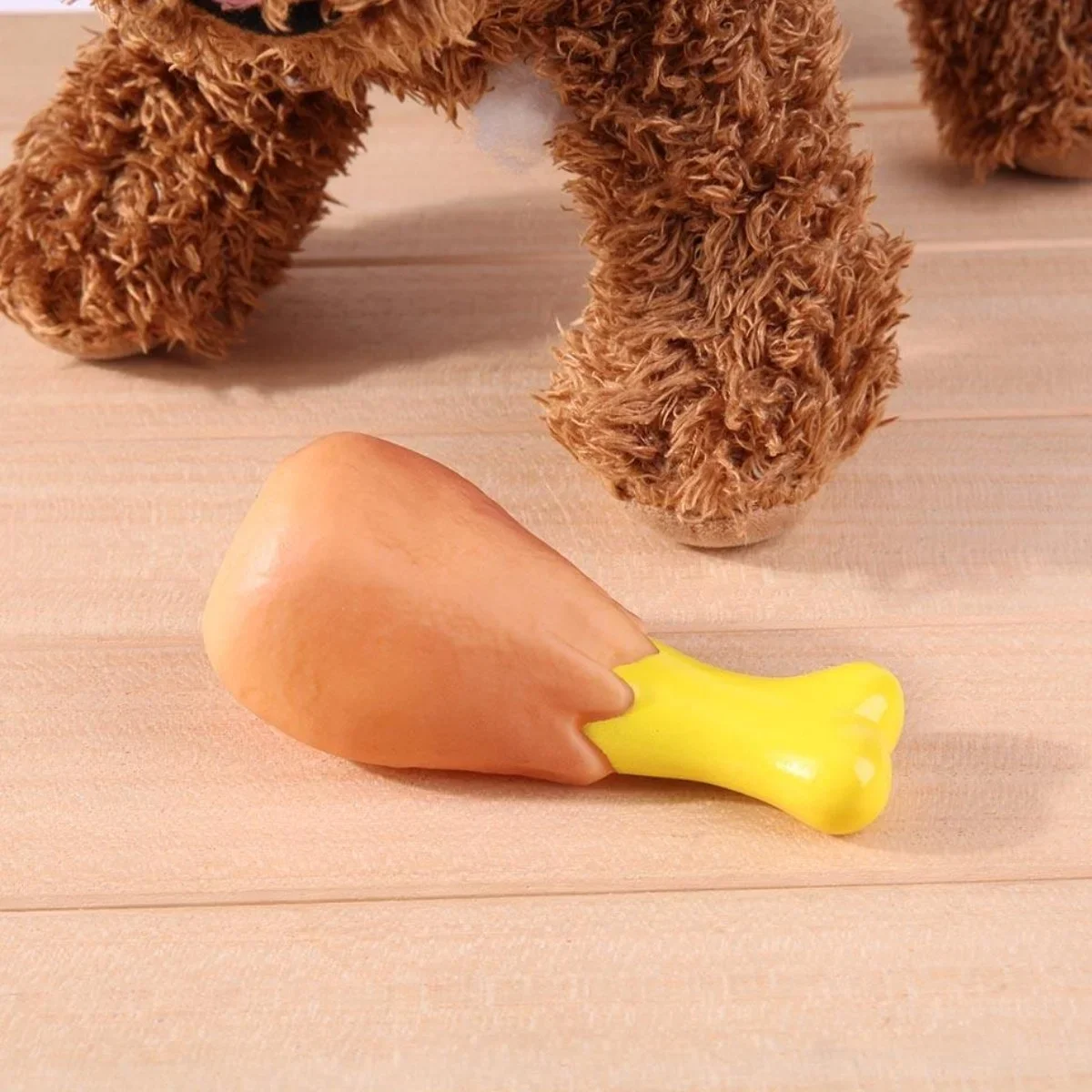 Buffer Köpekler İçin Oyuncak Tavuk Budu görsel 2