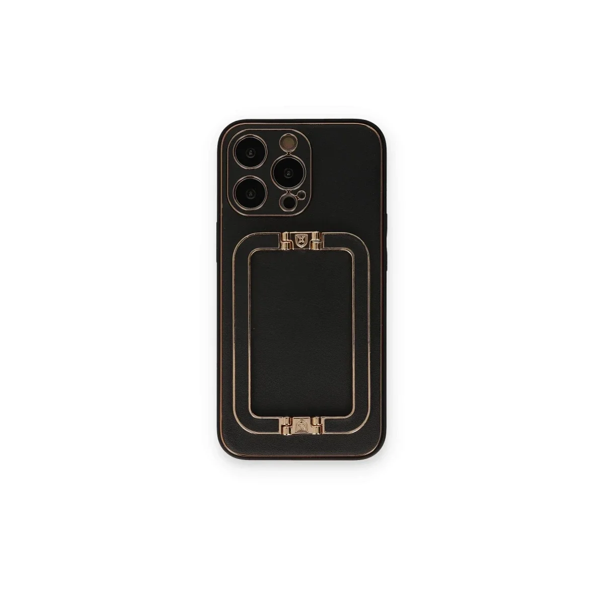 Apple iPhone 14 Pro Kılıf Coco Elit Kapak - Siyah