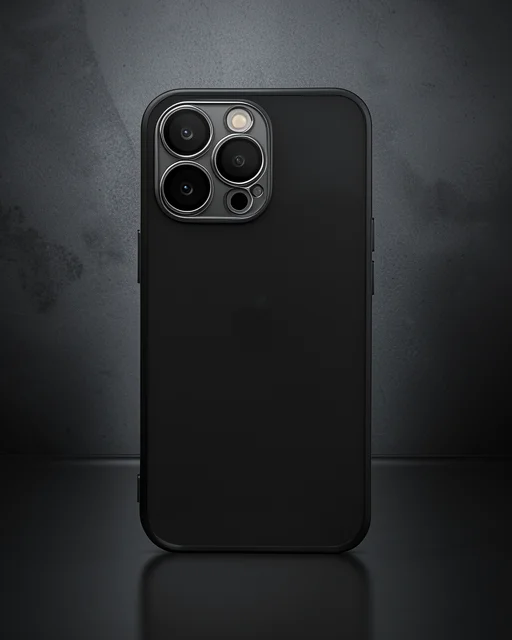 Apple İphone 13 Pro Max Kılıf Razer Lensli Silikon - Siyah