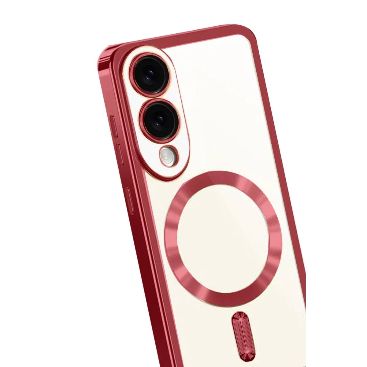 Samsung Galaxy S25 Edge Kross Magneticsafe Kapak - Kırmızı görsel 2