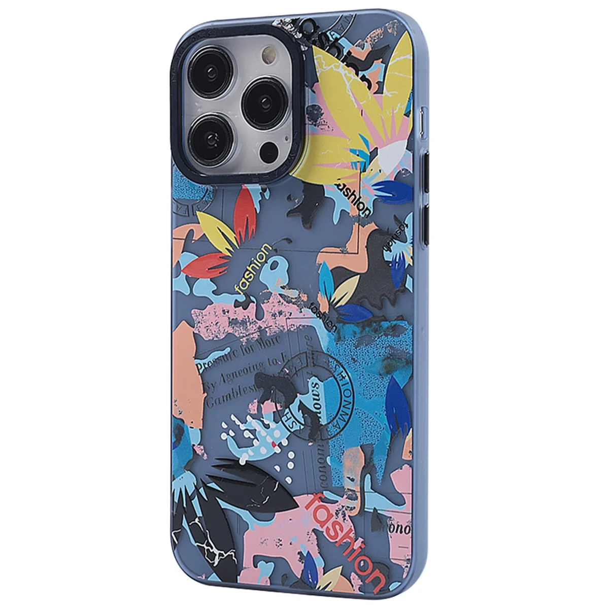 Apple İphone 14 Pro Kılıf Prada Desenli Kapak - Prada Pembe - 1 görsel 2