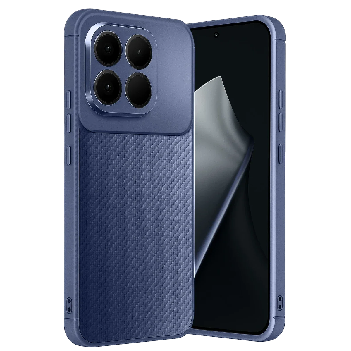 Xiaomi Mi 15T Auto Focus Karbon Kapak - Lacivert