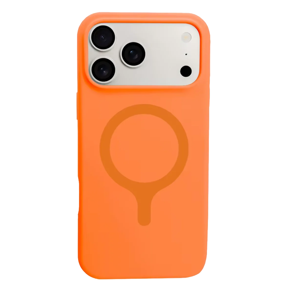 Joko Apple iPhone 18 Pro/17 Pro Z Silikon Magsafe Kapak - Turuncu görsel 4