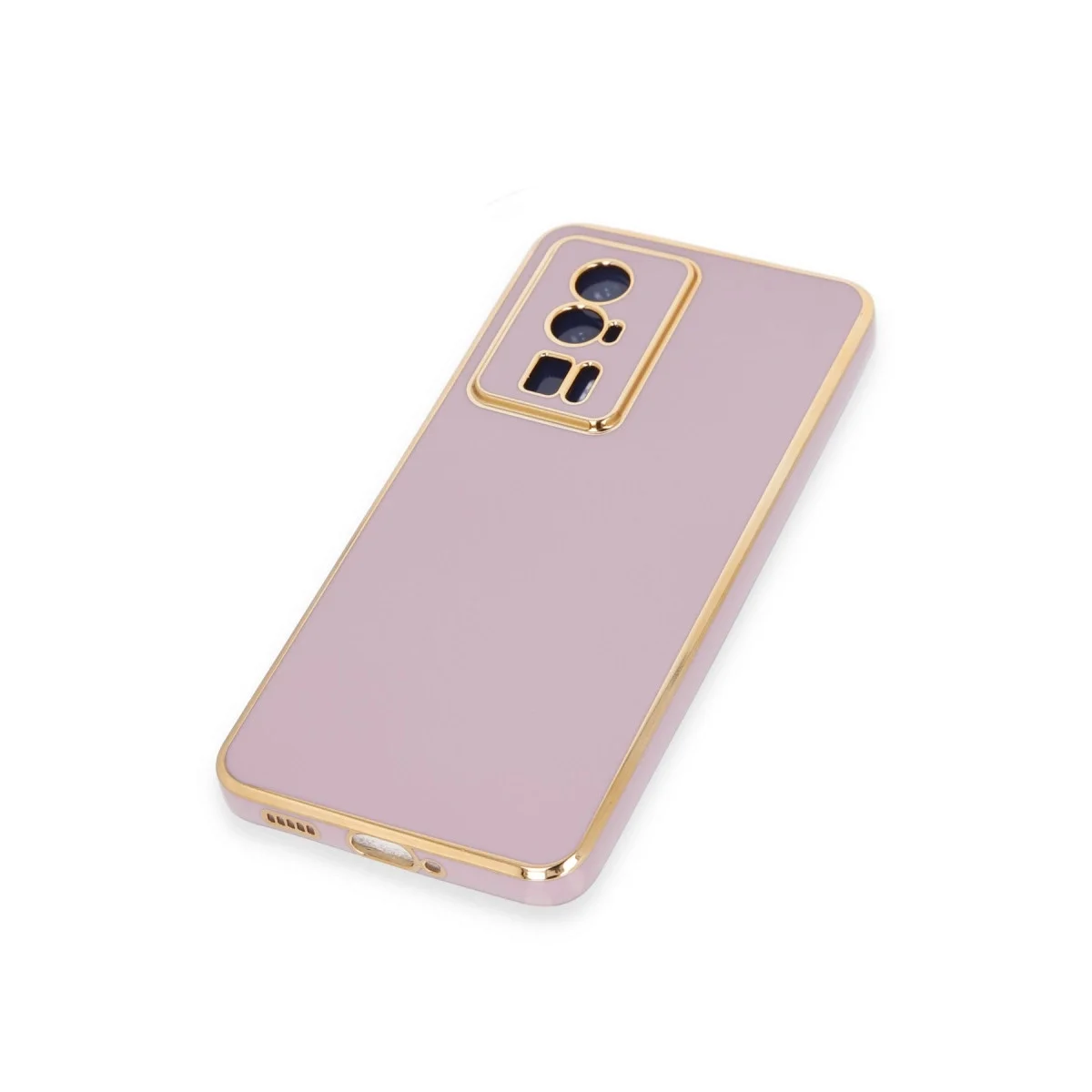 Xiaomi Poco F5 Pro Kılıf Volet Silikon - Mor görsel 6