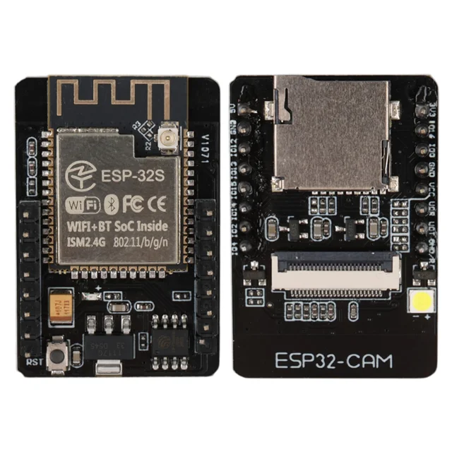 ESP32-CAM 3660S WiFi Bluetooth Geliştirme Kartı Dahili Kamera ve cro SD Kart Harici Anten Girişli Modül görsel 2