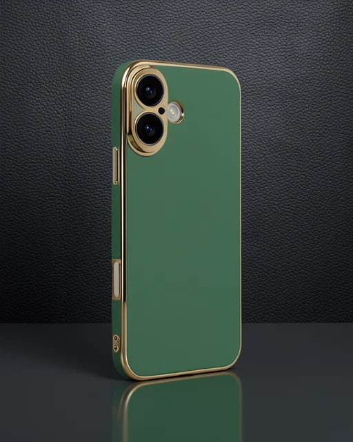 Apple İphone 16 Kılıf Volet Silikon - Açık Yeşil