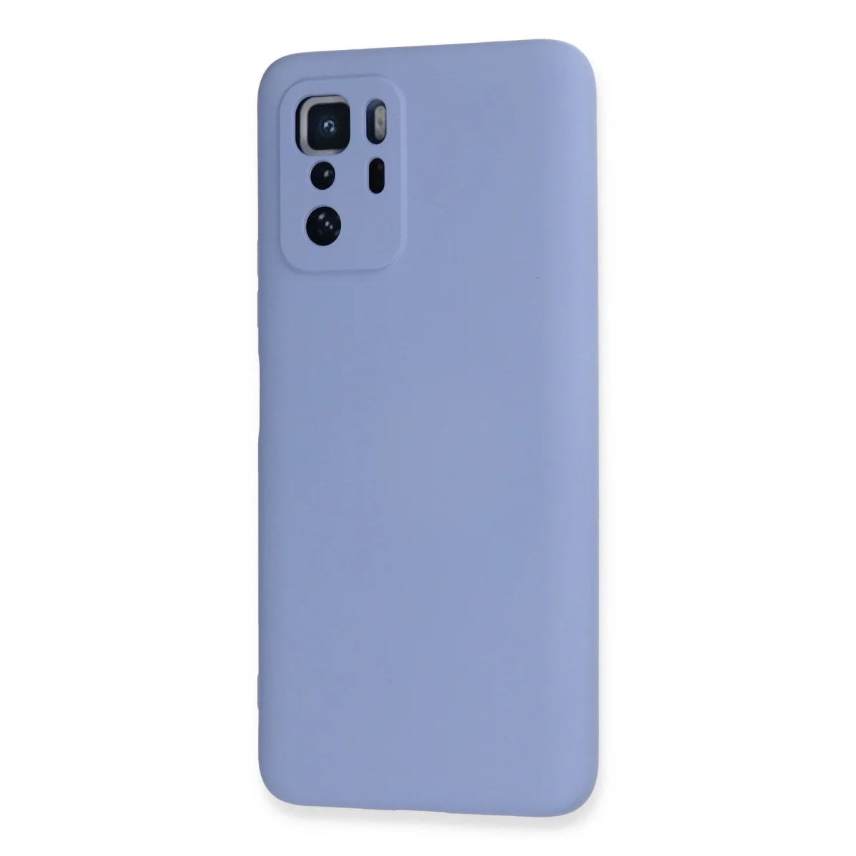 Xiaomi Poco X3 Gt Kılıf Nano İçi Kadife Silikon - Lila görsel 3