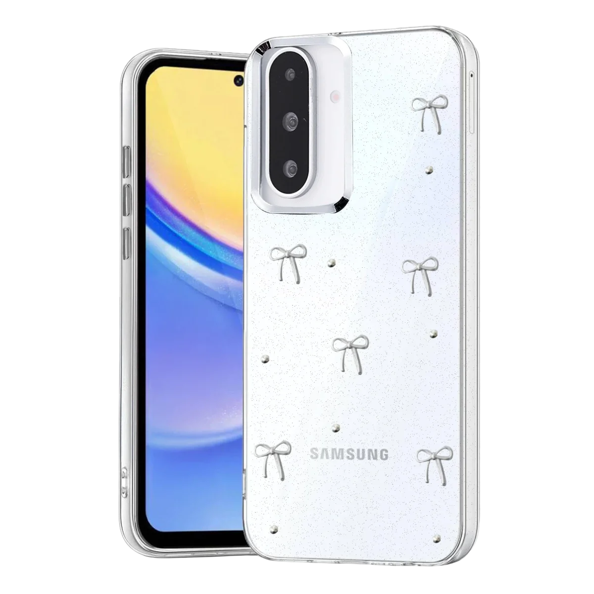 Samsung Galaxy A27 5G Fiyonk Desenli Kapak - Desen 5
