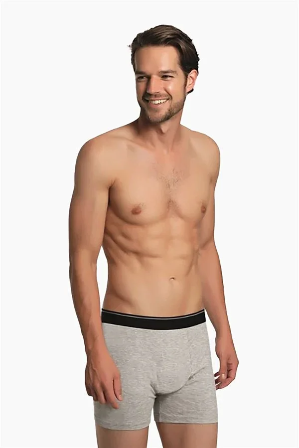 Renkli 3'lü Boxer Asorti Short görsel 2