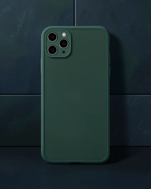 Apple İphone 11 Pro Max Kılıf Montreal Silikon Kapak - Yeşil