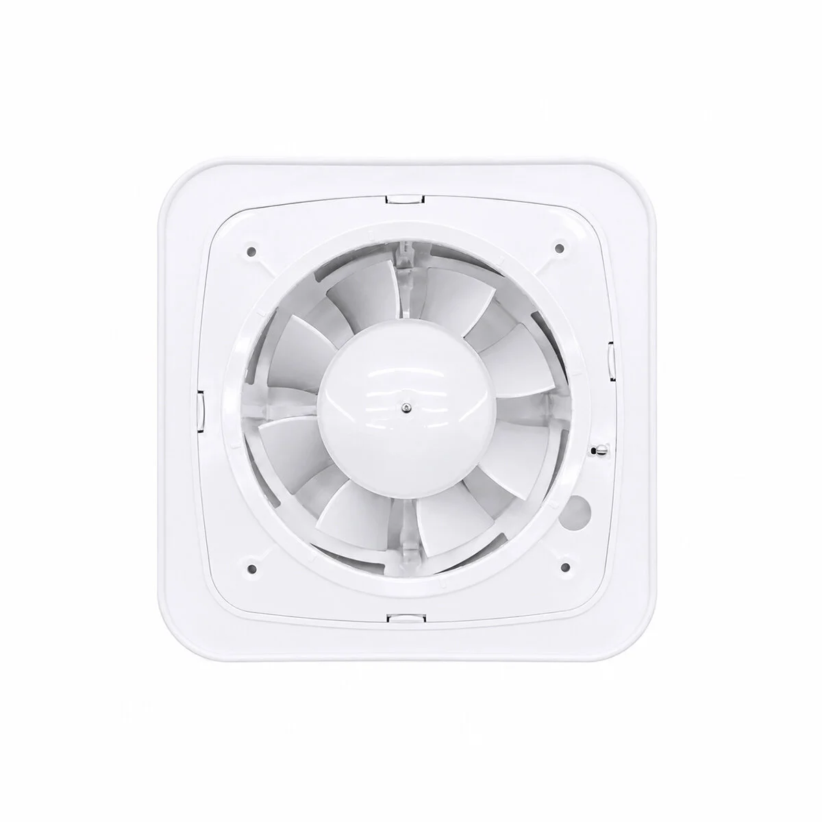 Plastik Aspiratör 120 Beyaz Banyo Tuvalet Havalandırma Aspiratörü 16W 1900RPM 80M3/H EBT-120SB görsel 2