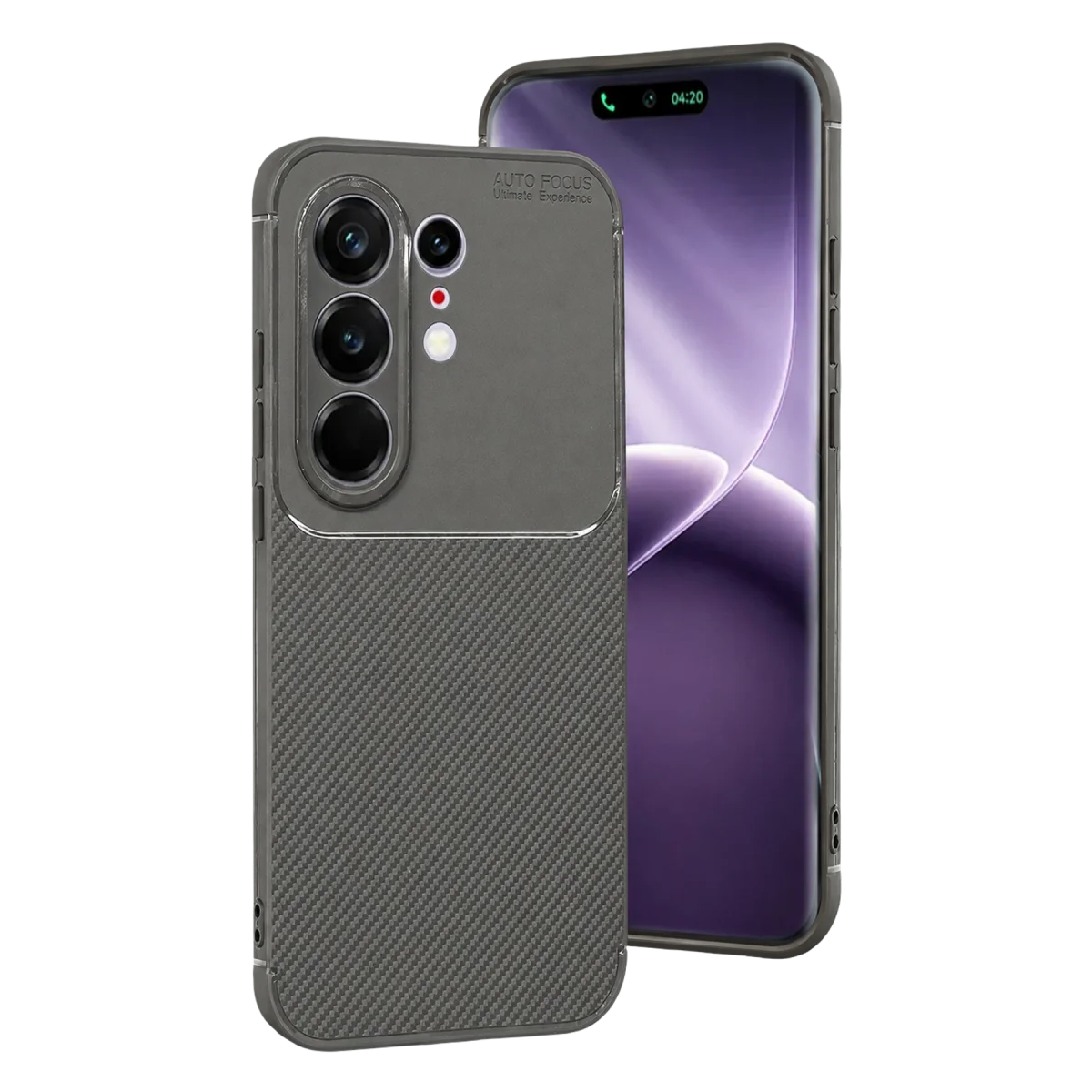 Tecno Camon 50 Pro 5G Auto Focus Karbon Kapak - Gri